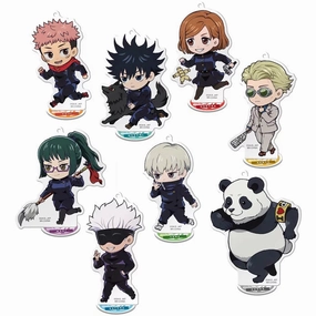 Megahouse Tokotoko Acrylic Stand Jujutsu Kaisen Vol. 1 Trading Figures Keychains Box Set of 8 Gallery Art