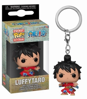 ONE PIECE - Pocket Pop Keychains - Luffy in Kimono Industrial Decor Gaming Collectible
