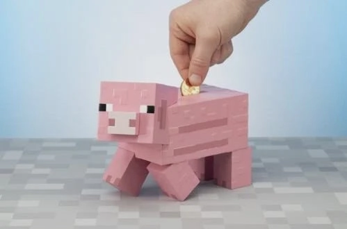 MINECRAFT - Pig - Money Box Preservation Tool