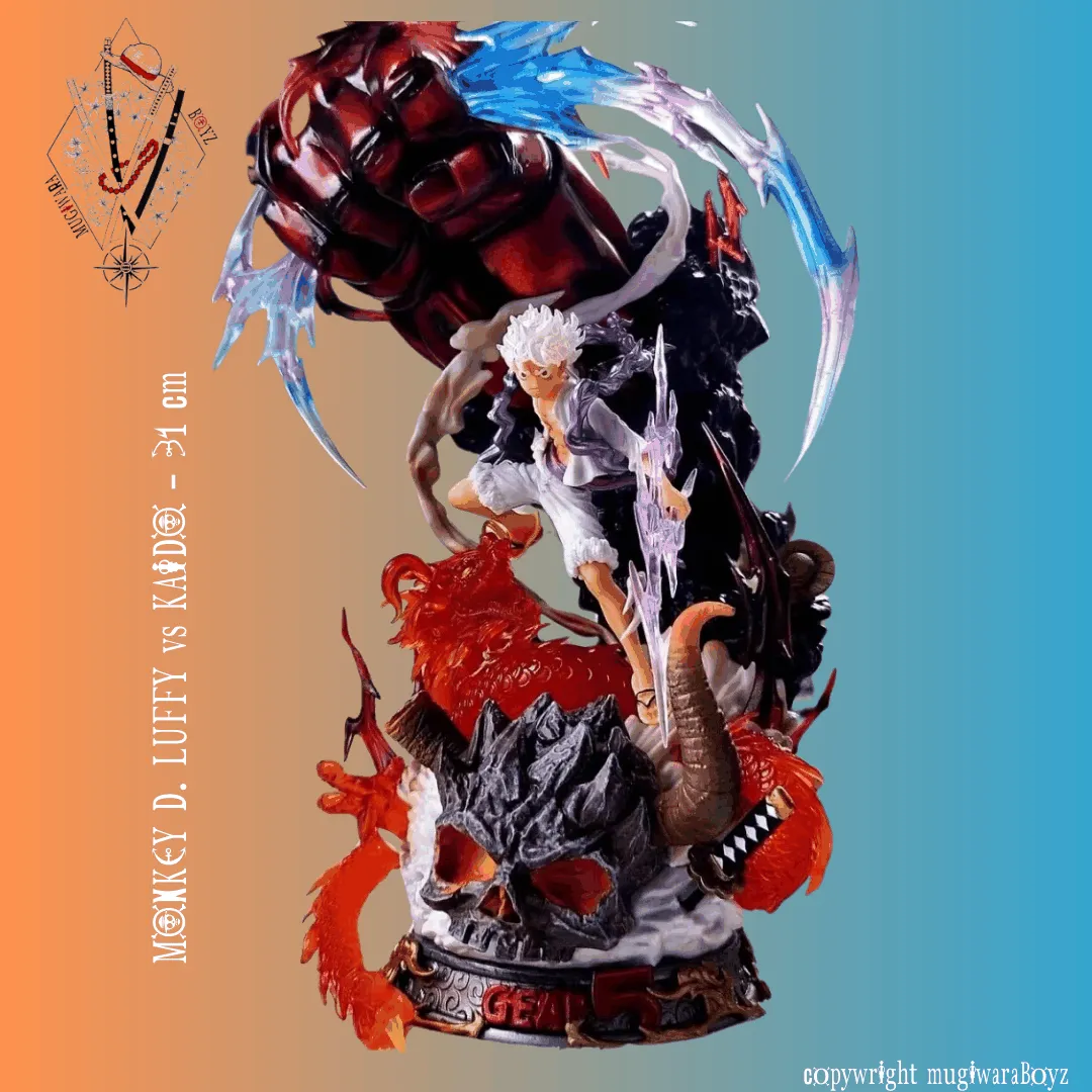 Arctic Animal Avid Fan Figurine One Piece - Monkey D.Luffy - Gear 5th vs Kaido