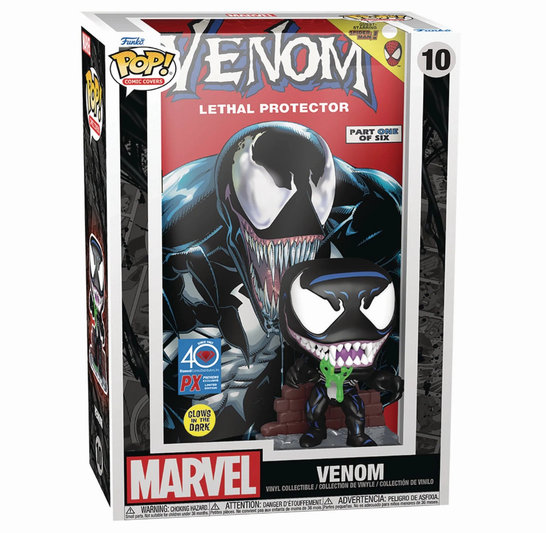 Funko Pop Comic Covers #10 Venom: Lethal Protector Shareable Content