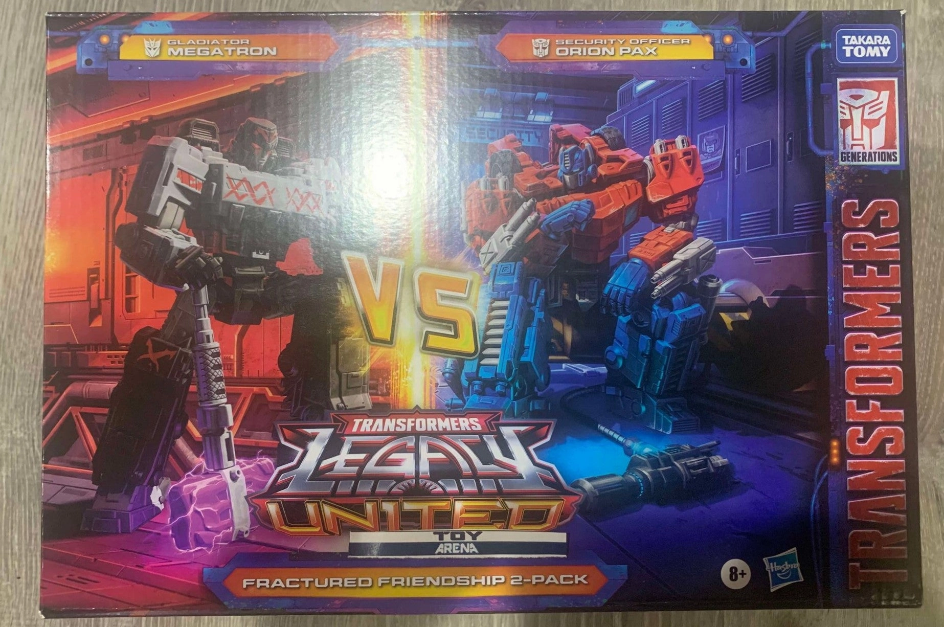 SDCC 2024 Transformers Generations Legacy United Voyager Class Fractured Friendship Action Figure Exclusive Miniature Piece