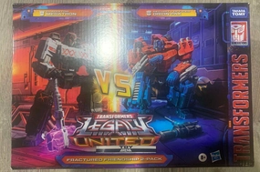 SDCC 2024 Transformers Generations Legacy United Voyager Class Fractured Friendship Action Figure Exclusive Miniature Piece