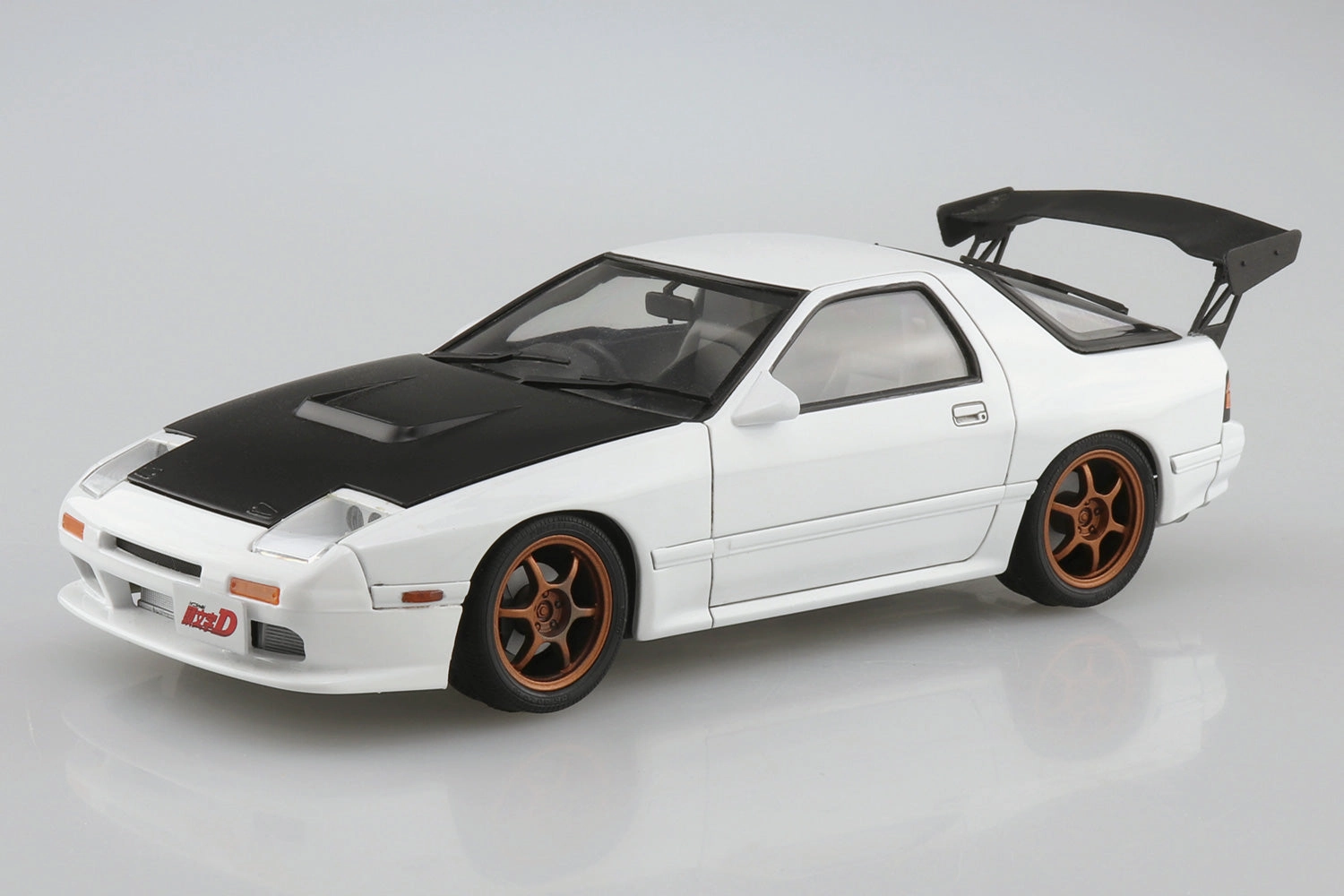 Popular Character Aoshima 1/24 Initial D #07 Takahashi Ryosuke FC3S RX-7 (Hakone Battle Ver.) Model Kit
