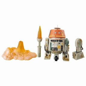 Hasbro Star Wars Black Series Rebels #08 Chopper (C1-10P) Repack 6 Inch Action Figure Kawaii Design