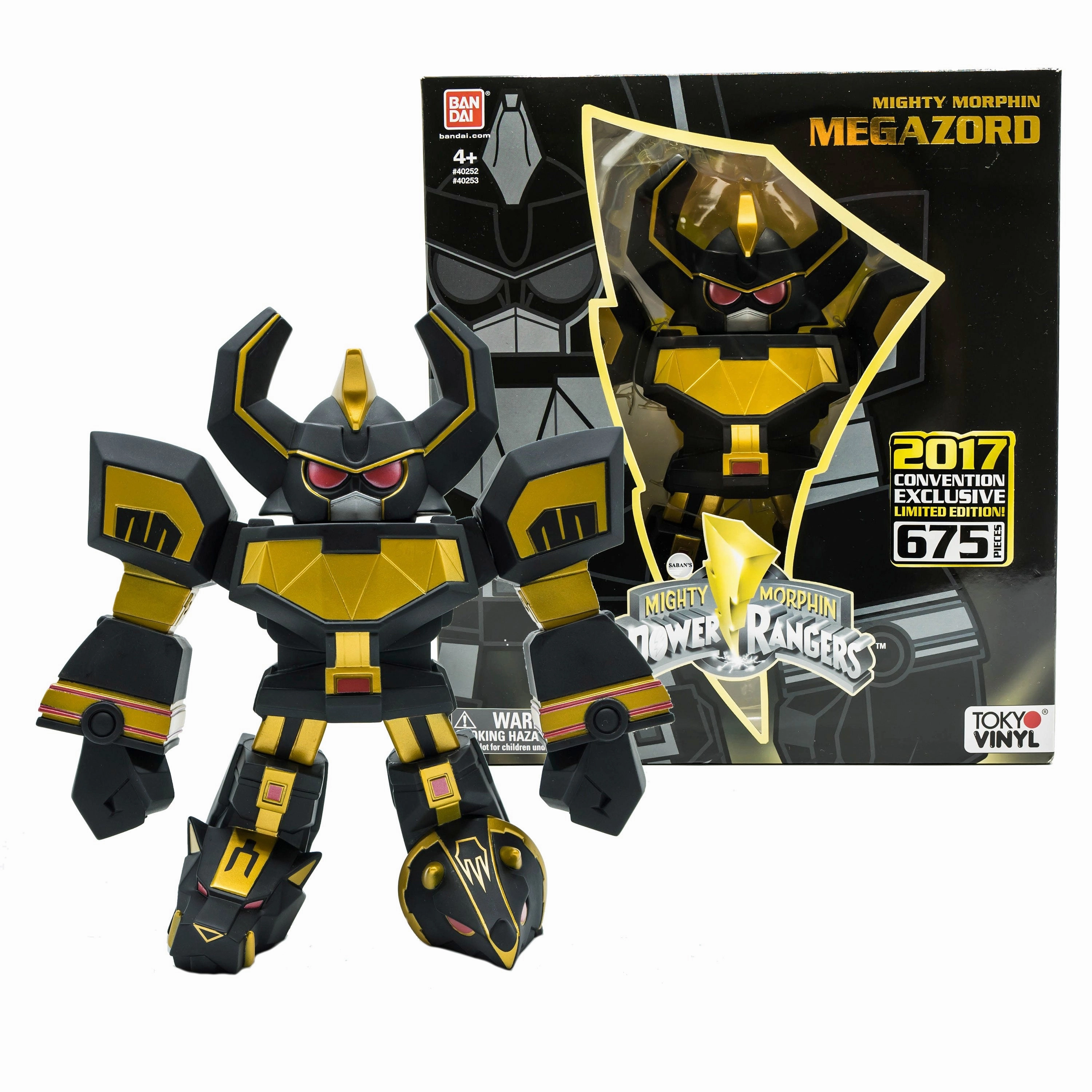 Bandai SDCC 2017 Power Rangers 2017 SDCC Exclusive Limited Edition Legacy Movie Megazord Miniature Creation