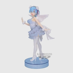 RE ZERO - Rem - Figure Clear & Dressy 22cm Fantasy Piece