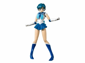 S.H. Figuarts Sailor Mercury Animation Color Edition Sailor Moon Action Figure Top Rated Folk Tale