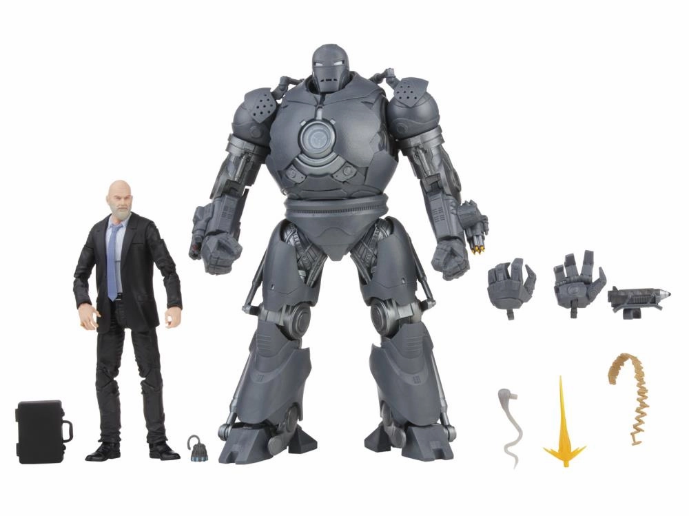 Character Collectible Marvel Legends The Infinity Saga Obadiah Stane & Iron Monger Action Figures