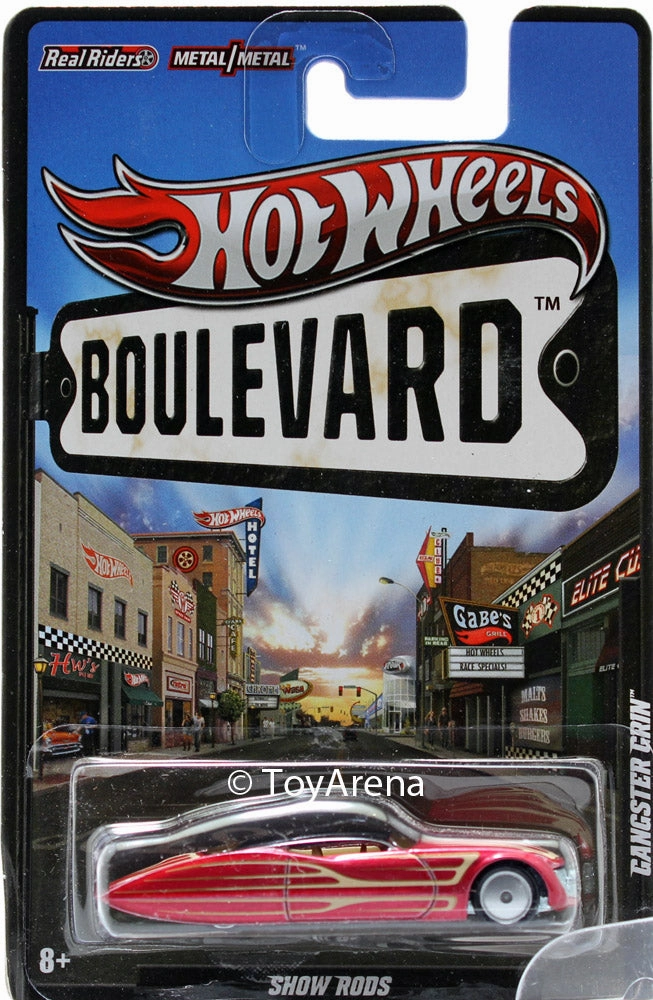 Hot Wheels Boulevard Gangster Grin Show Rods 1/64 Scale Die-Cast Man Cave School Project
