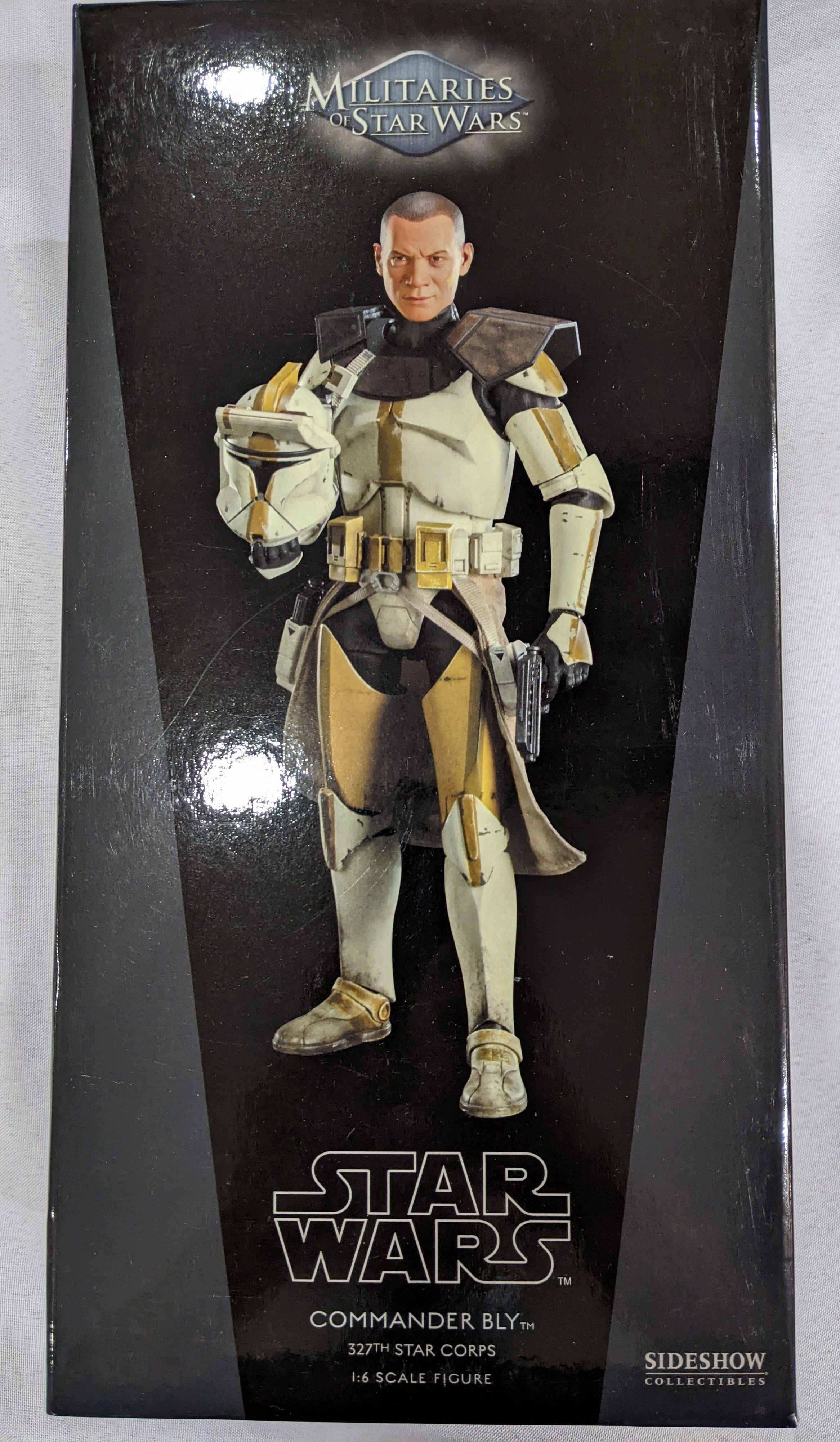 Fantasy Goods Sideshow Collectible 1/6 Star Wars Militaries of Star Wars Commander Bly 327th Star Corps Sixth Scale Figure *Open Box*