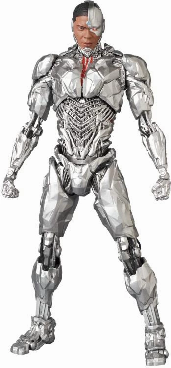 Mafex No. 180 Zack Snyder's Justice League Cyborg Action Figure Medicom 3D printed
