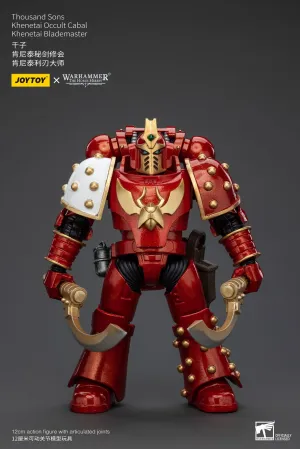 Commitment Honor JOYTOY Warhammer The Horus Heresy Thousand Sons Khenetai Occult Cabal Khenetai Blademaster 1/18 Action Figure
