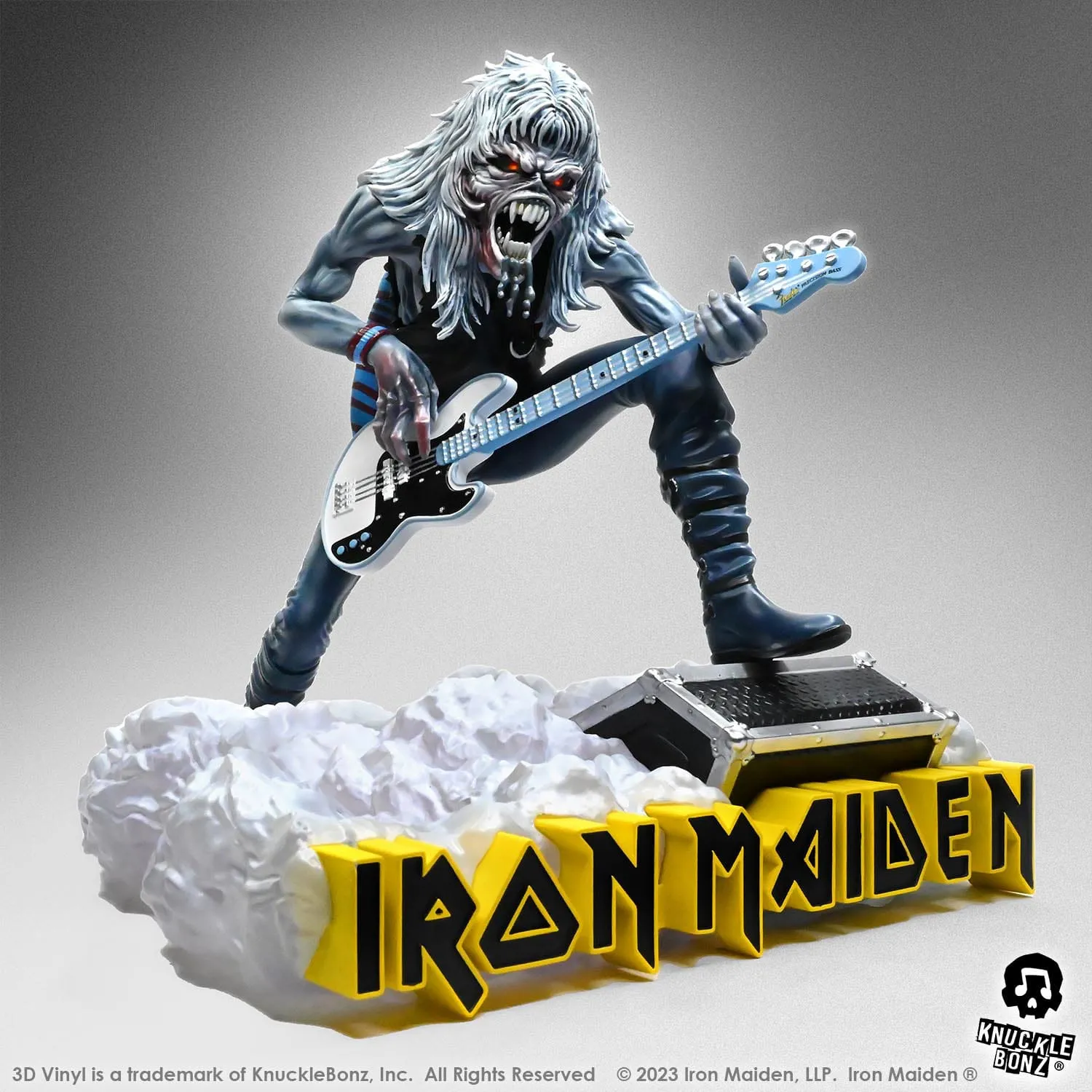 Knucklebonz Iron Maiden Fear of the Dark 3D Vinyl Statue Willpower Increase