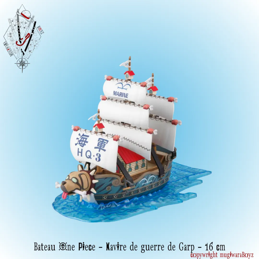 WiFi Compatible Bateau One Piece - Navire de guerre de Garp