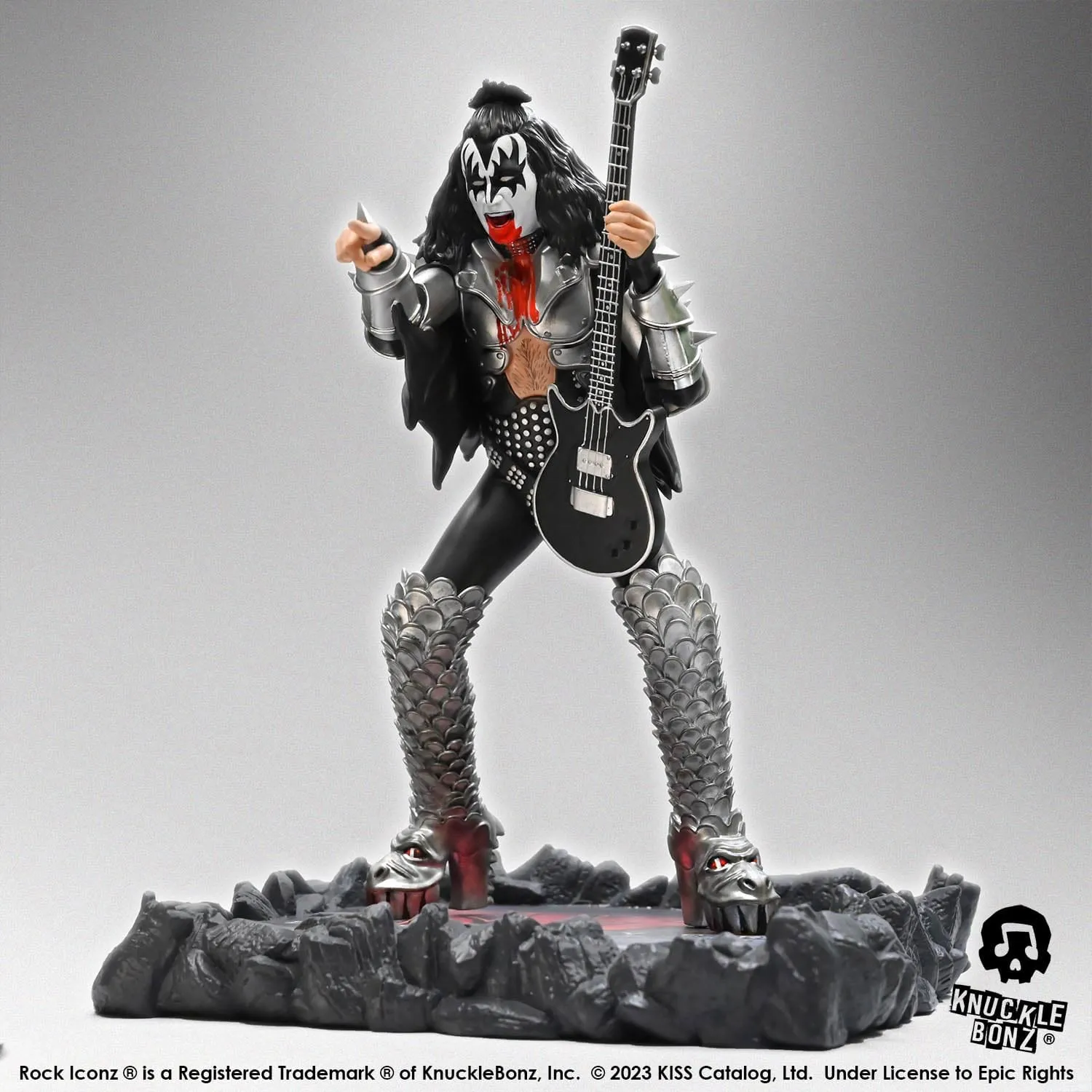 Wetland Environment Knucklebonz Kiss Rock Iconz The Demon (Destroyer) Statue