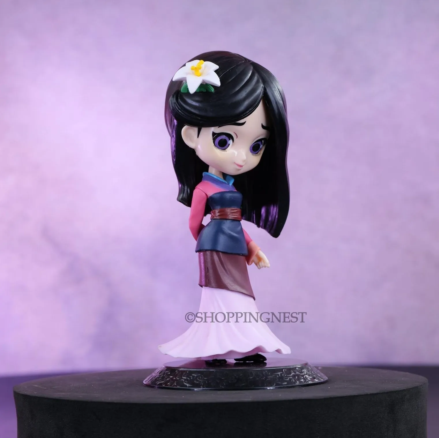 Premium Statue Oceanic Art Cute Princess Mulan Action Figure Figurine to be Assembled | 15 CMS |