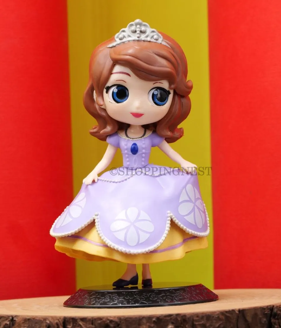 Cute Princess Sophia Action Figure Figurine to be Assembled | 15 CMS | Architectural Model Wall Mounted