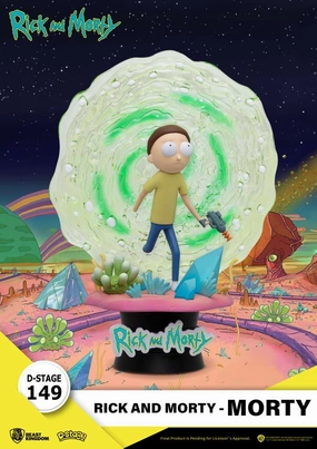 D-Stage - (#149) - Rick & Morty - Morty - 5IN Figure Engineering Toy