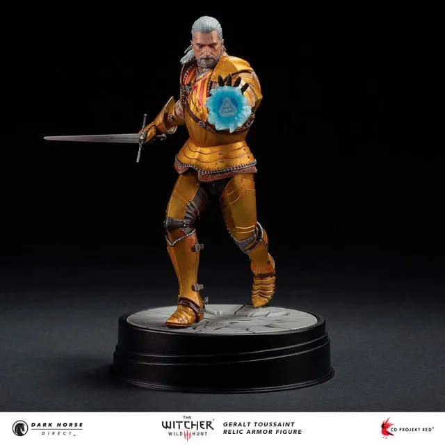 Dark Horse Comics The Witcher Season 3 Geralt Toussaint Relic Armor PVC Statue Amateur Hobby