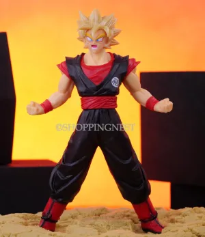 Gift Idea DBZ goku super saiyan SSJ Model 2 self standing Action Figure  | 16.5 CMS |