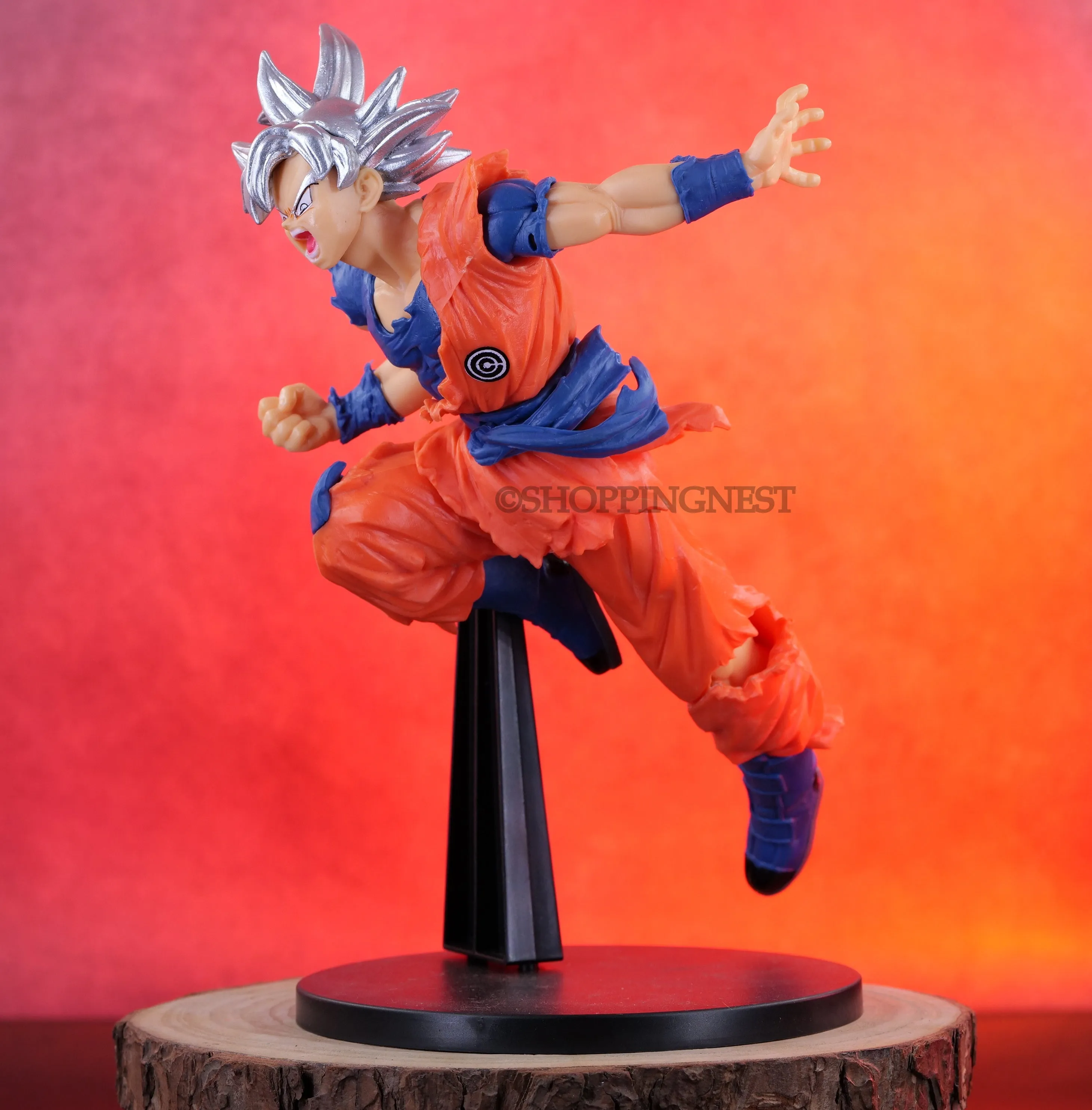 DBZ |Goku Ultra Istinct Vol 4 Action Figure | 18 Cms| Online Forum Variant Cover