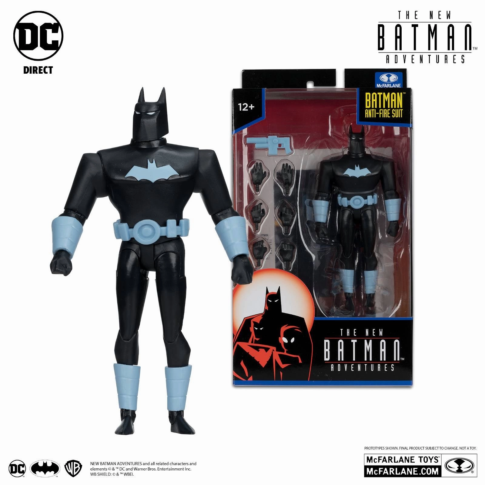DC NEW BATMAN ADV 6IN WV3 BATMAN (ANTI-FIRE SUIT) AF Robot Creation