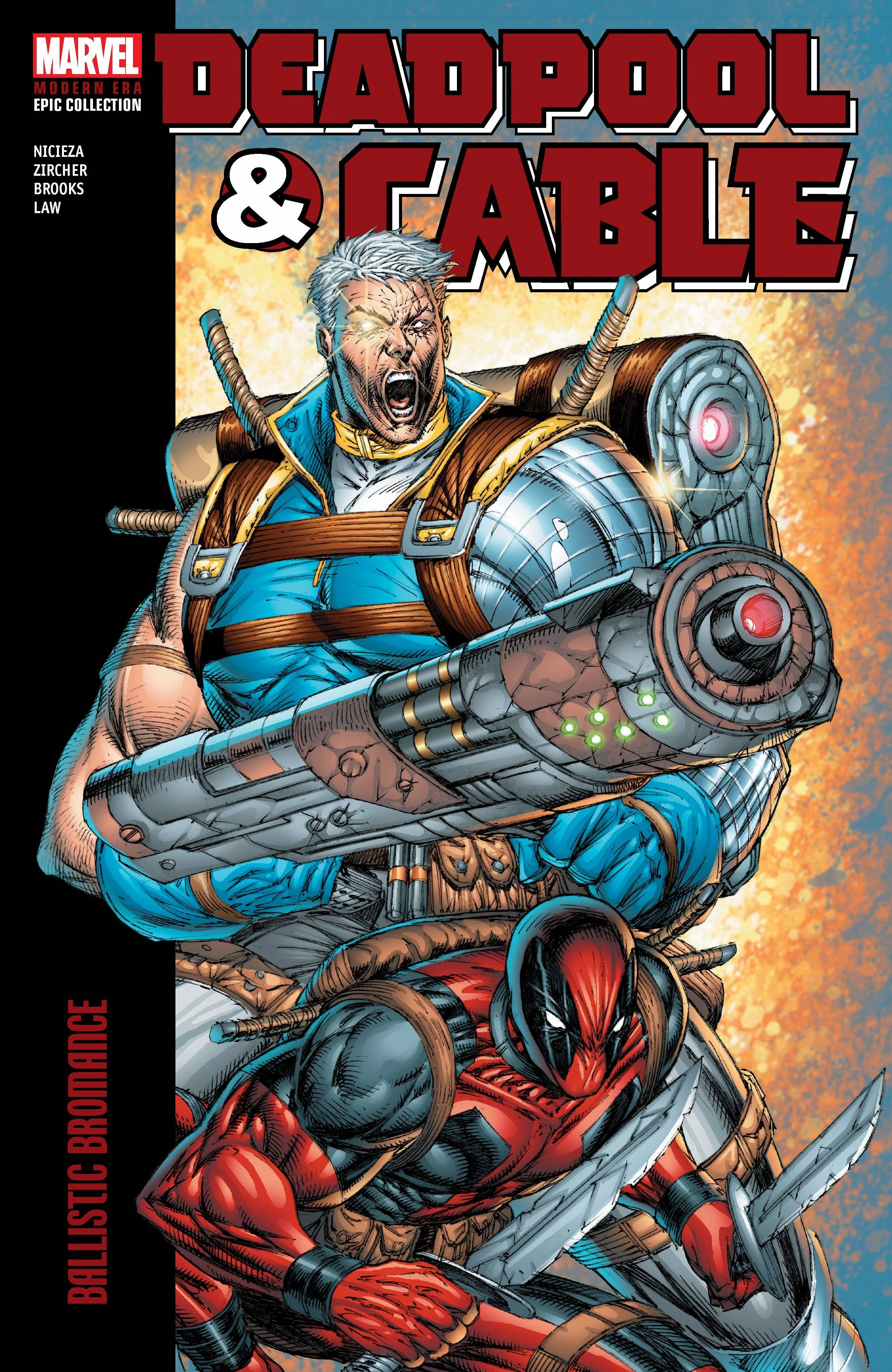 Mythical Figure Glass Art Deadpool & Cable: Modern Era Epic Collection (Trade Paperback) Bromance