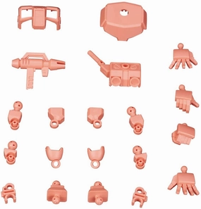 Valentine Gift Luxury Gift SDCS OP-07 Cross Silhouette Booster Frame (Red) Model Kit