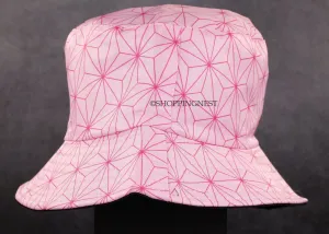 Demon Slayer Nezuko Unisex Bucket Hat for Cosplay Halloween Costume Accessories Women Battle Victory Constellation Guide