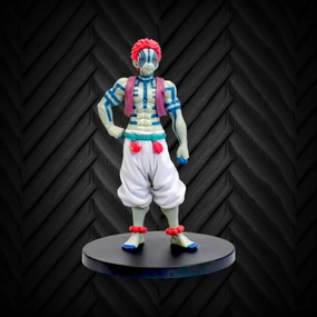 Imaginary Play Vinyl Article Demon Slayer Akaza Upper Rank Three Demon Action Figure | 16 Cms |