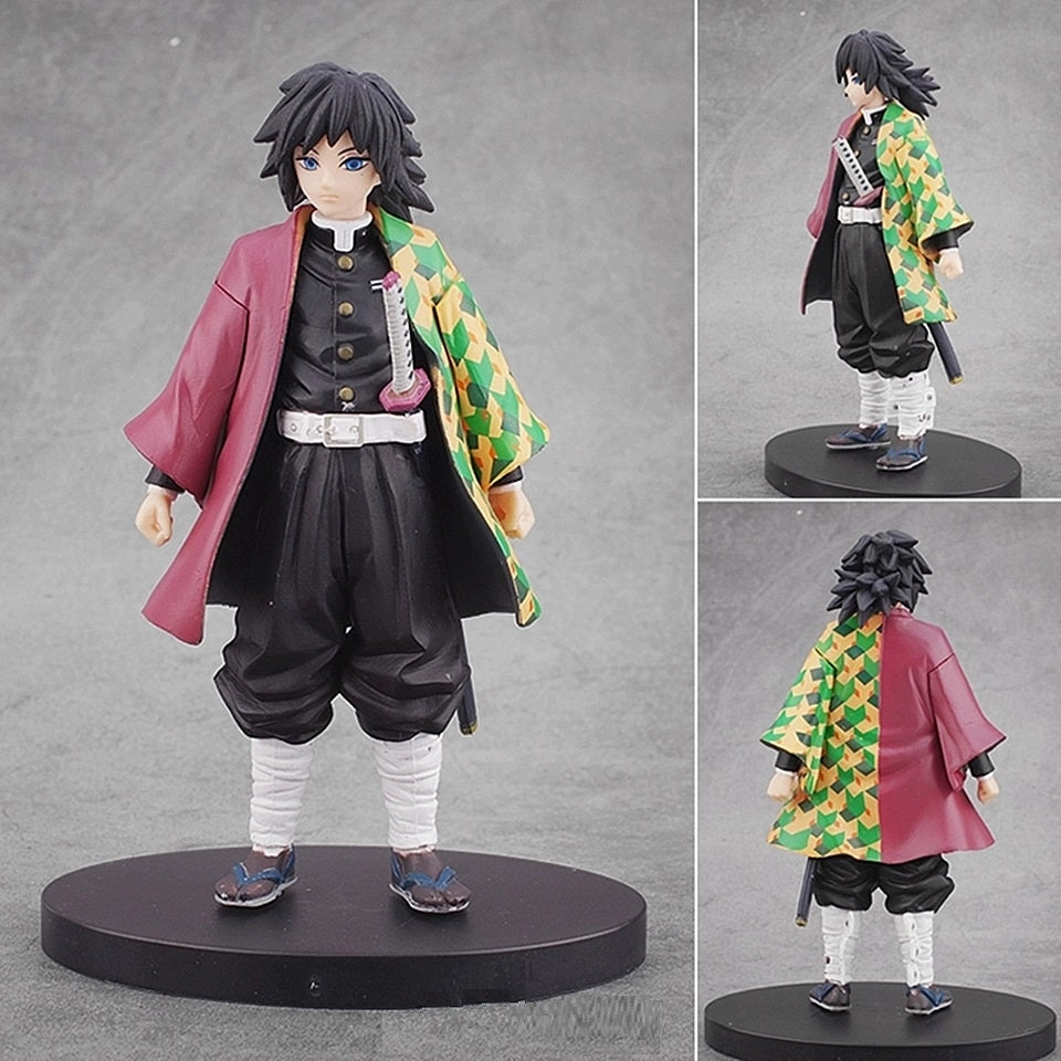 Demon Slayer Giyu Tomioka Hashira Action Figure | 16 Cms | Music Icon