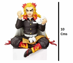 Movie Model Augmented reality Demon Slayer Rengoku Kyojuro Perching Action Figure  | 13.5 Cms |