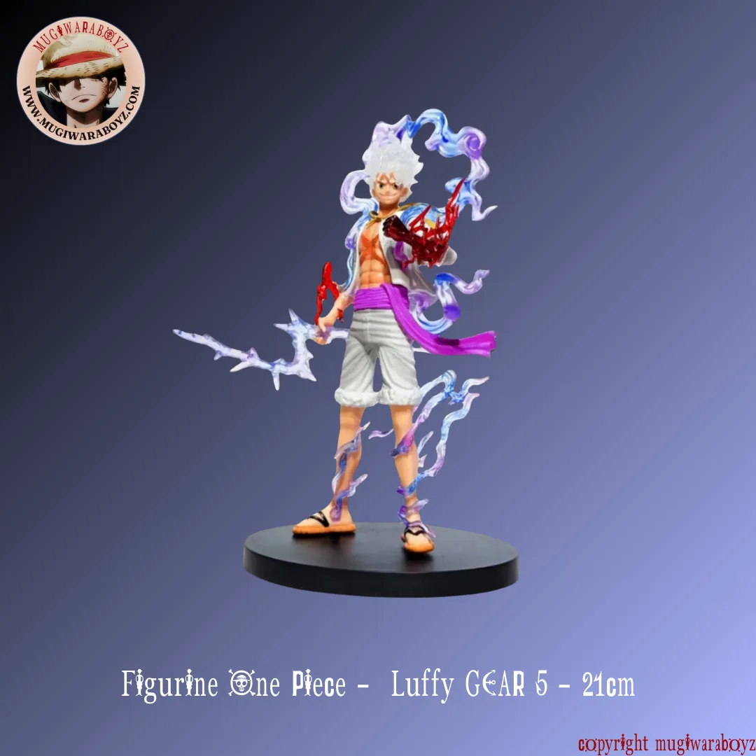Figurine One Piece -  Luffy GEAR 5 Gaming Decor Cryptid Model