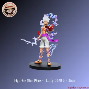 Figurine One Piece -  Luffy GEAR 5 Gaming Decor Cryptid Model