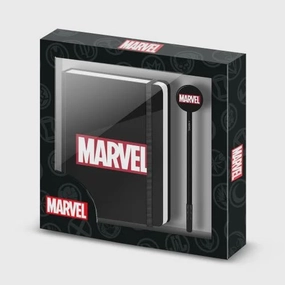 Collectible Object Robot Model MARVEL - Gift Box - A5 Notebook   Pen