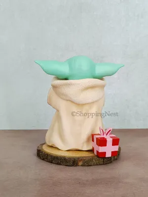 Baby Yoda Mandalorian Figure Grogu (TM) Smile Total Height approx. | 7 CM | Fantasy Object