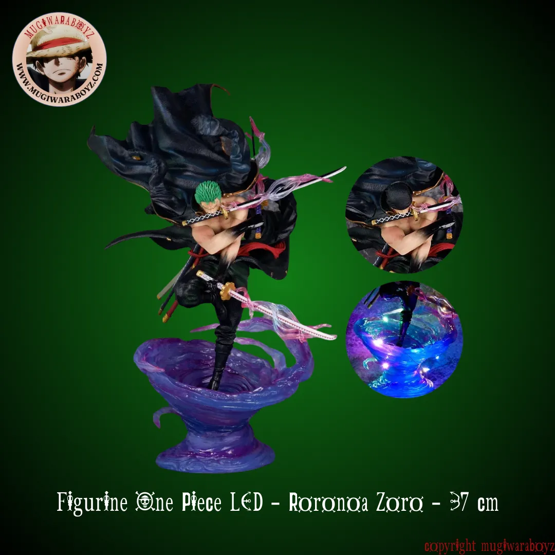Manga Character Whole Series Figurine One Piece LED - Roronoa Zoro