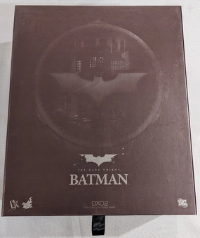 Hot Toys 1/6 The Dark Knight Batman Movie Masterpiece Sixth Scale Figure DX02 *Open Box* Vinyl Toy promotional item