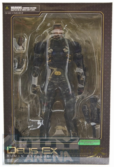 Crystal Figure Vinyl Statue Deus Ex: Human Revolution Lawrence Barret Play Arts Kai Square Enix Action Figure