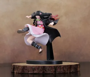Demon Slayer Nezuko Kamado Attacking Mode Action Collectible Anime Figurine | 18 CMS | Robot Item