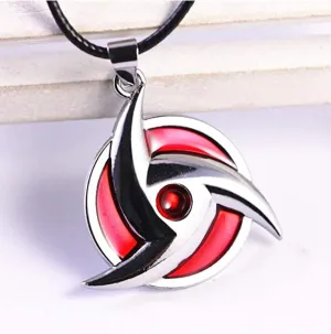 Ancient Sculpture Naruto Itachi Sasuke Kakashi Sharingan | Anime Necklace Model 4 |