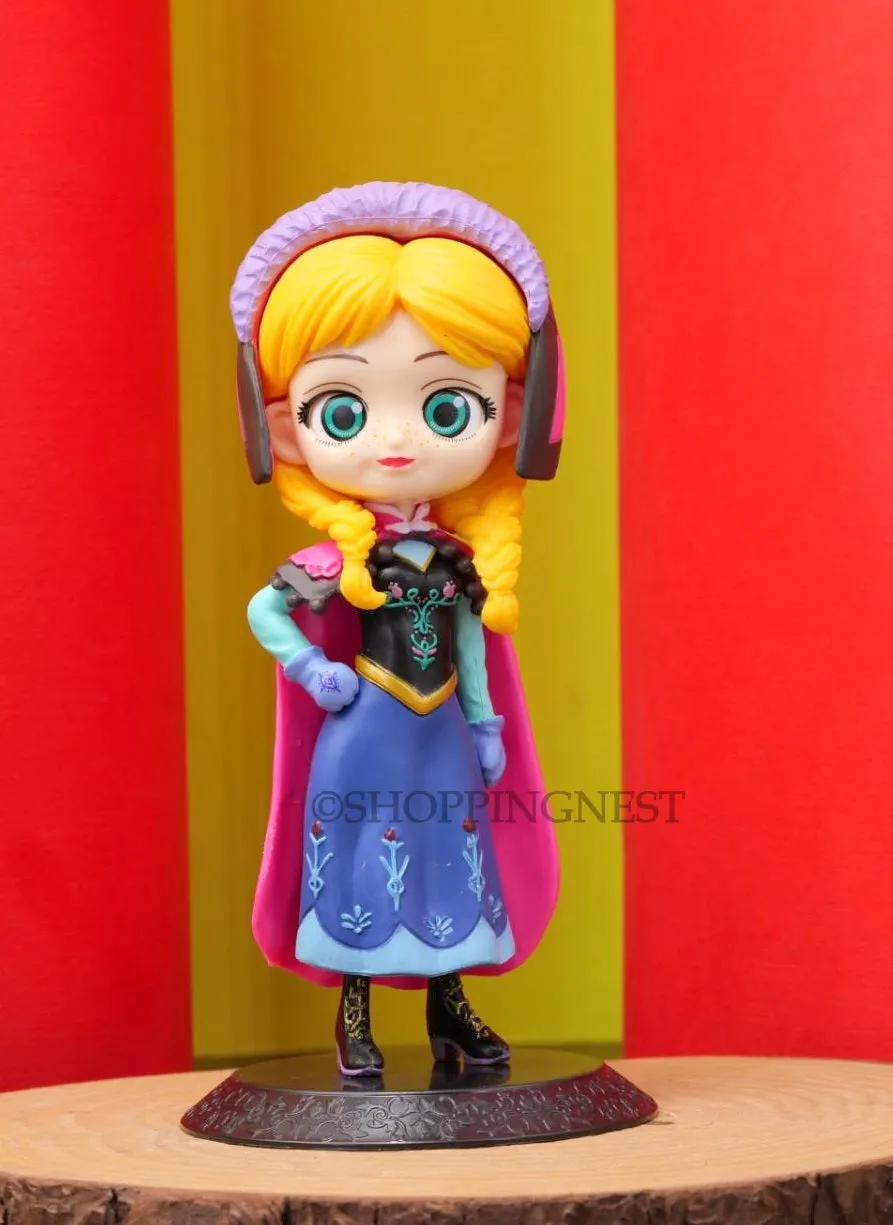 Cute Princess Frozen Anna Figure for Car Dashboard, Decoration | 15 CMS | Art Object Staff Pick