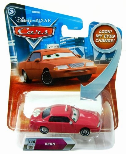 Anime Character Disney / Pixar CARS Movie 1:55 Die Cast Vern #119 w/ Lenticular Eyes!