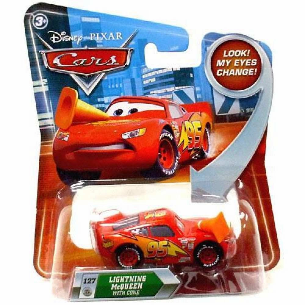 Asian Art Disney Pixar Cars Movie Lightning McQueen with Cone #127