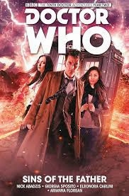 Doctor Who: The 10th Doctor (Hardcover) Vol. 06 Sins of The Father DC Hero