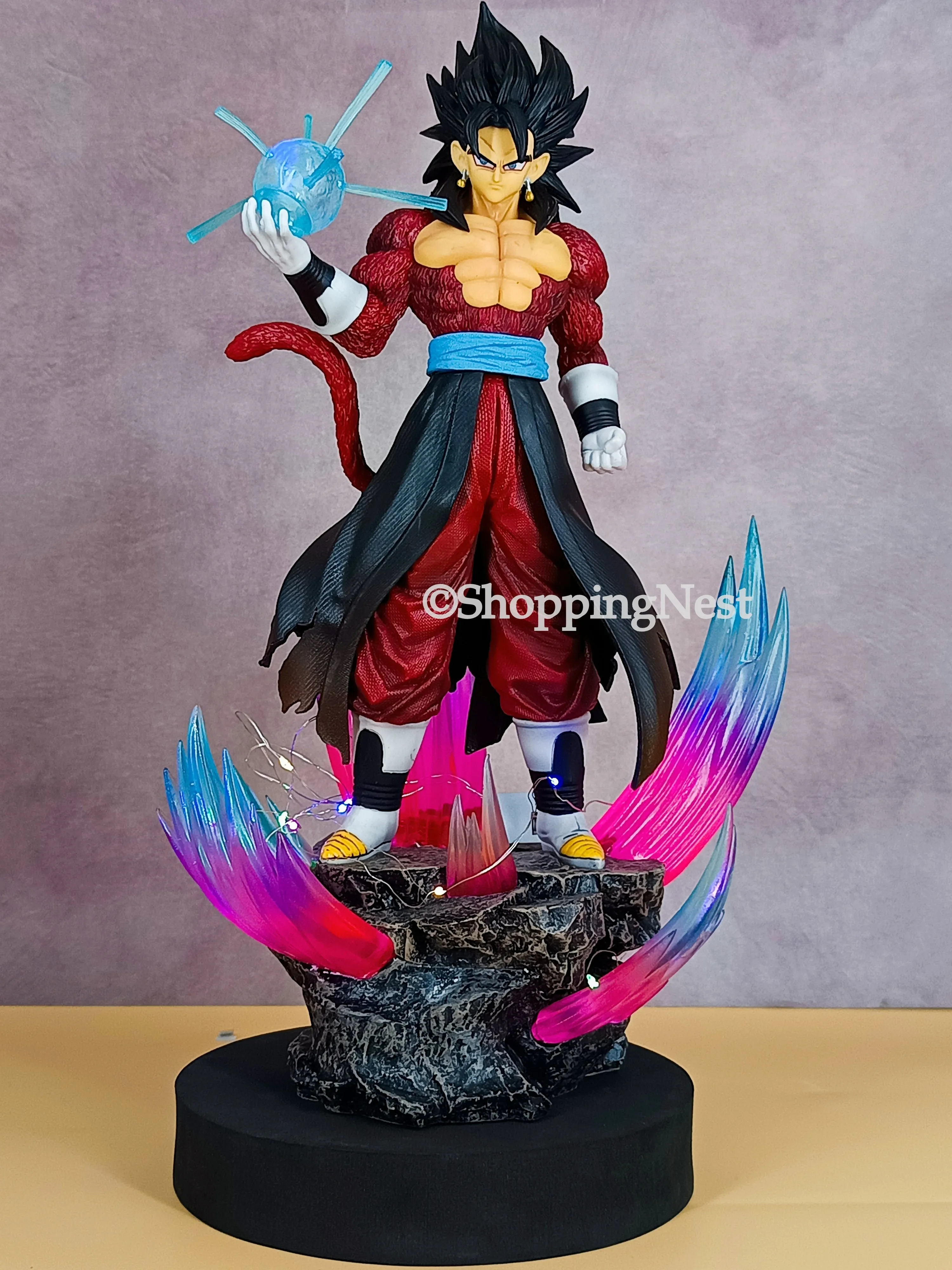Dragon Ball Vegeto Action Figure Statue Super Saiyan Vegeto PVC | 30 CM  | Extinct Creature Native Art