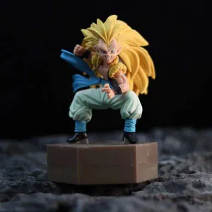 Dragon Ball Z Anime Gotenks Action Figure Figurine |  14.5  CMS | Movie Article Metallic Finish