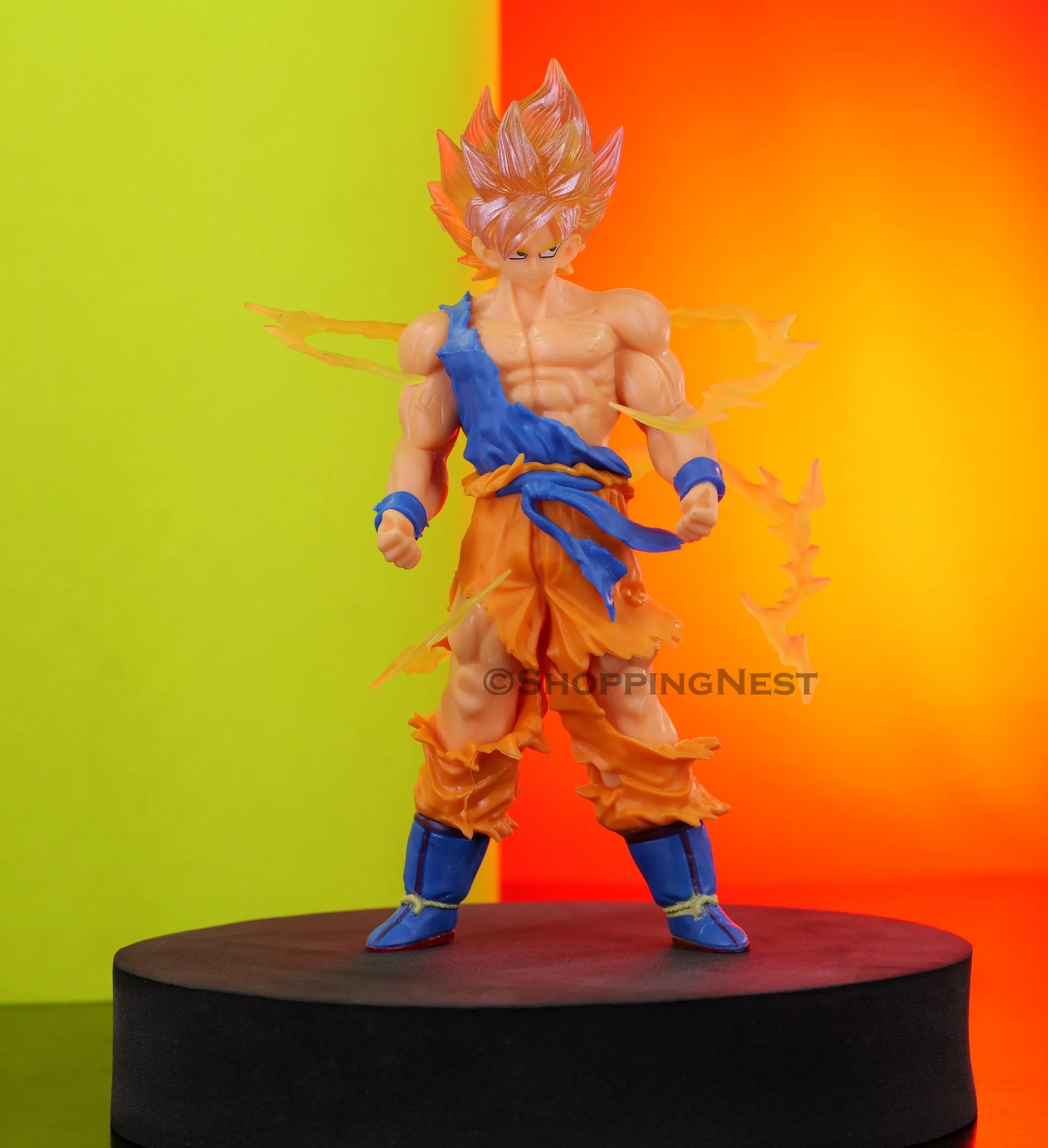 Dragon Ball Z GOKU Super Saiyan SSJ 2 Action Figure Anime Model PVC | 18 CMS | Mecha Robot