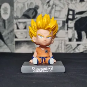 Abstract Form Dragon Ball Z Gotenks Bobblehead | Fun Desk Decor Collectible Figure for Anime Fans | 15 Cms |